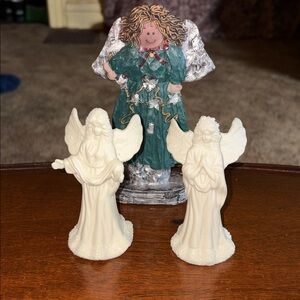 Set of 3 Angel Figurines